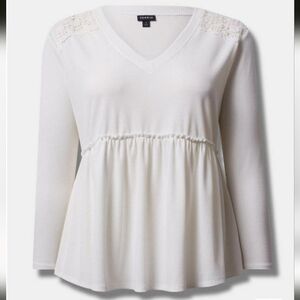 Torrid Waffle Knit Babydoll